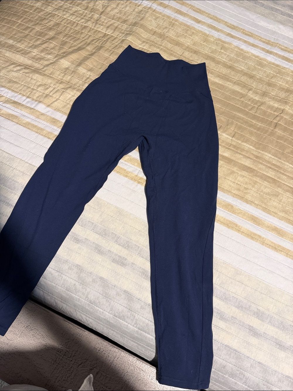 Alphalete Deep Navy High-Rise Leggings